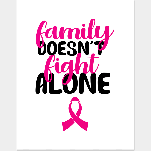 Family Doesn't Fight Alone Wall Art by anupasi